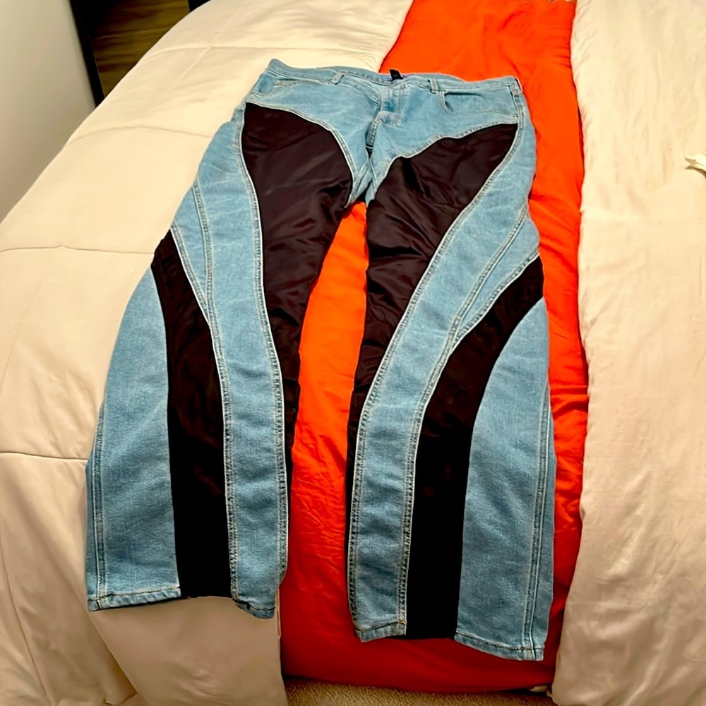 MUGLER X HM JEANS